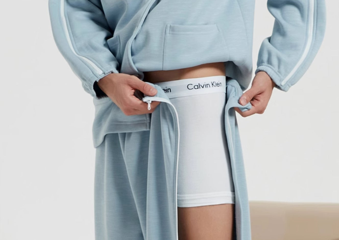 Pyjama Médical à Ouverture Complète