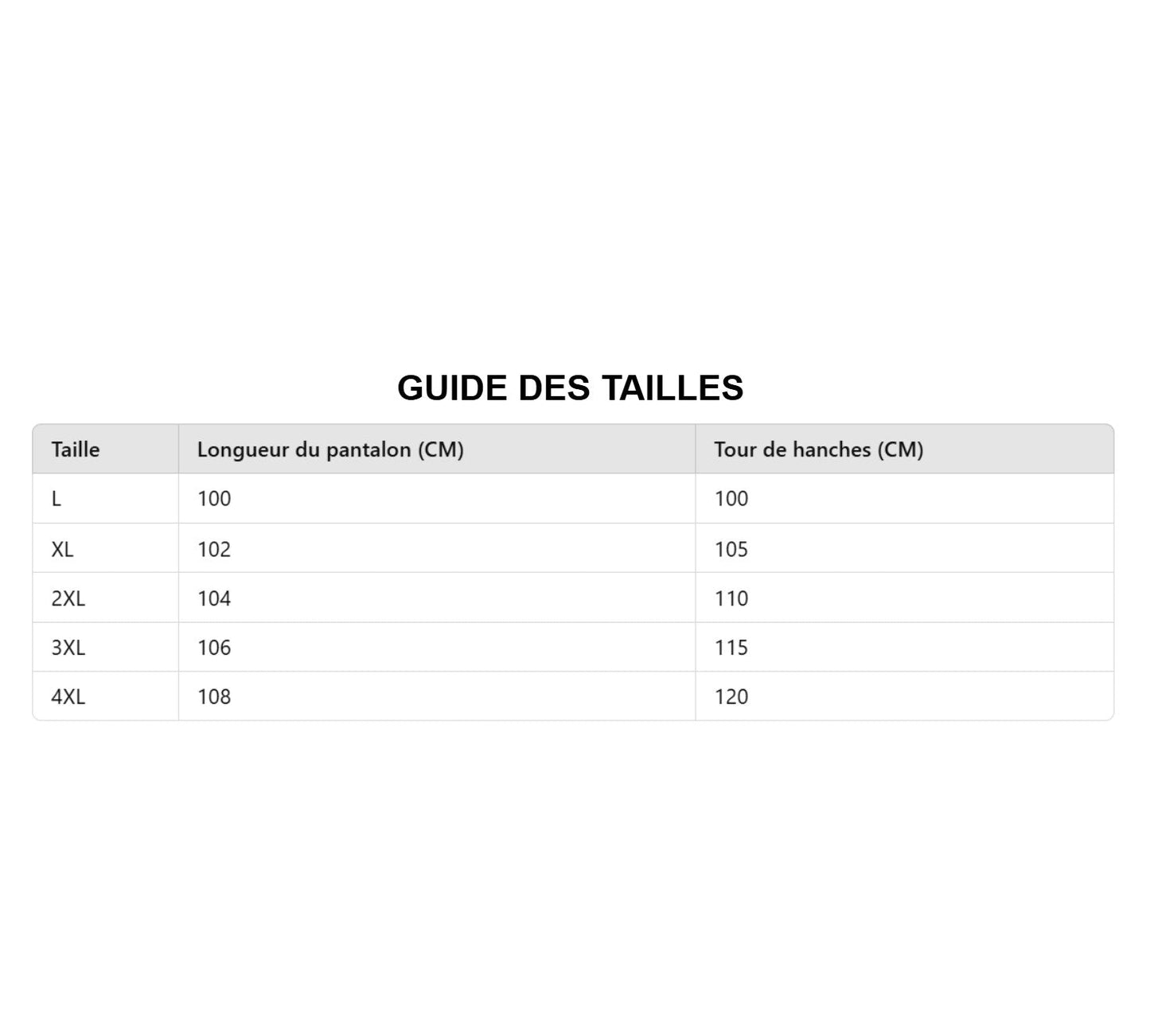 Pantalon de Soin Ouvert avec Zip (Homme)