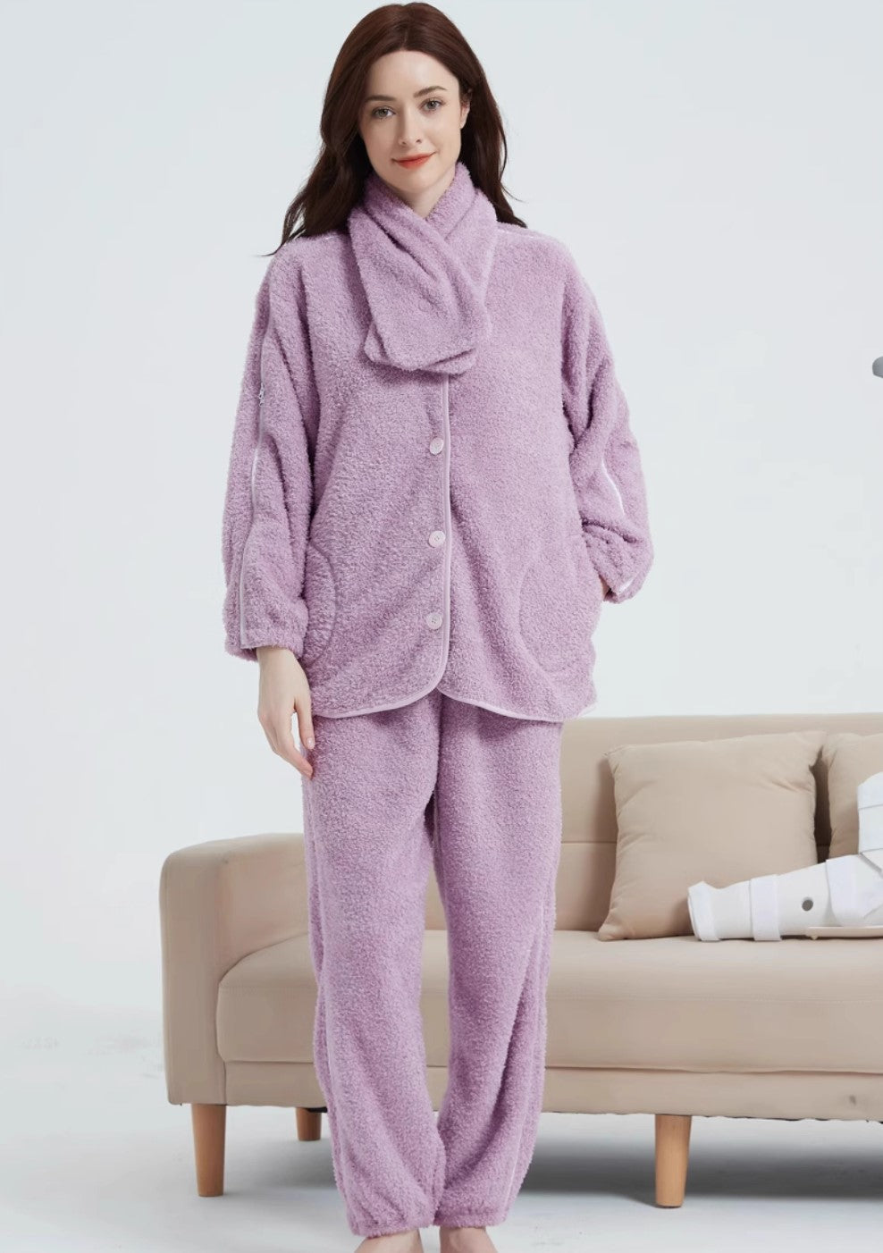 Pyjama Polaire Zippé (Unisexe)