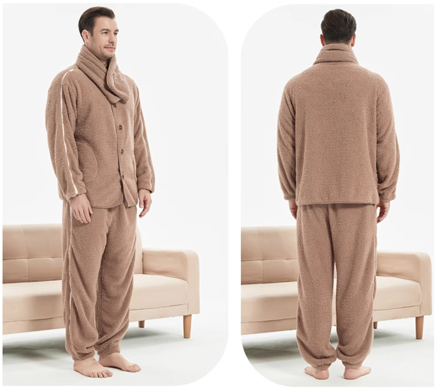 Pyjama Polaire Zippé (Unisexe)